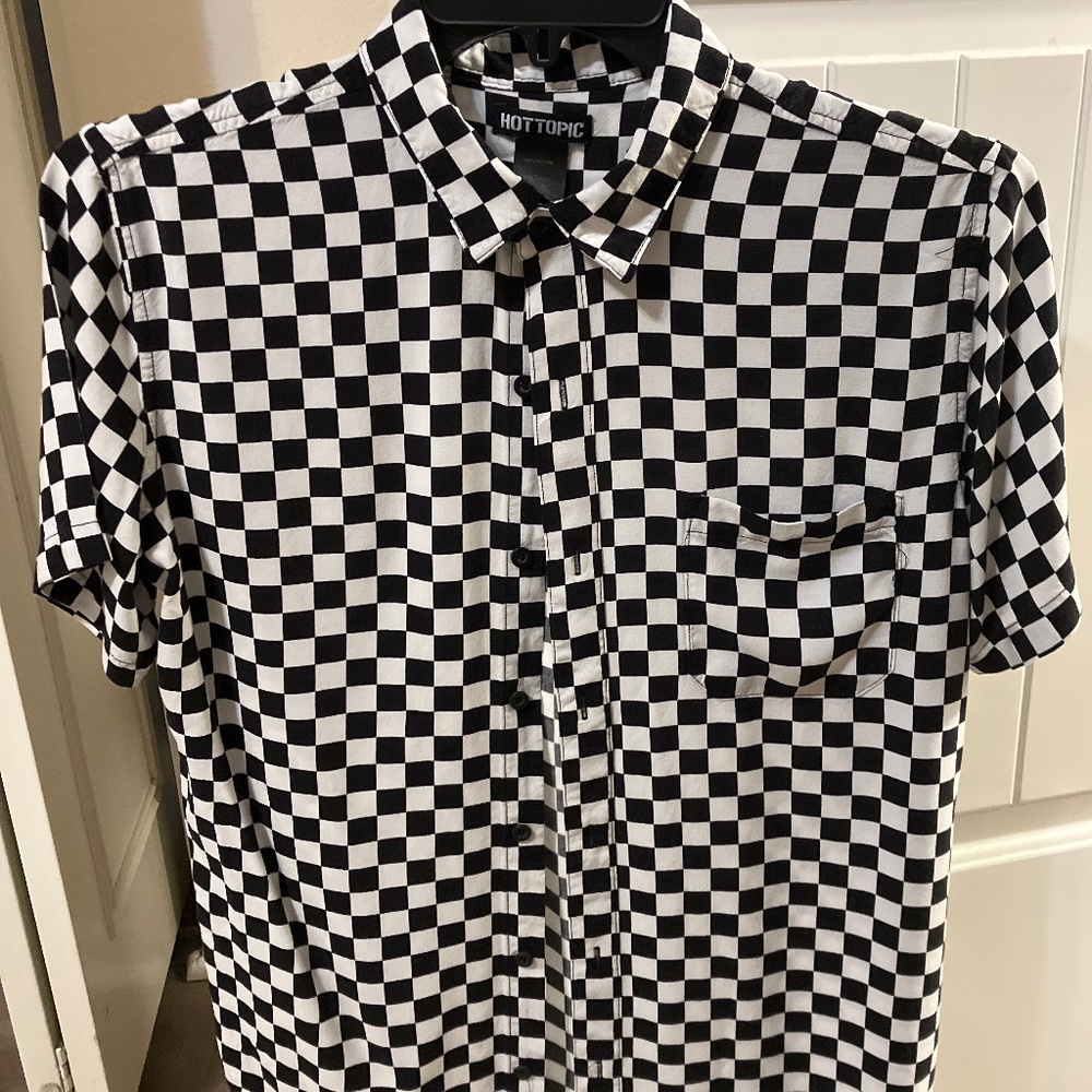 Checkered shirt from hot topic
